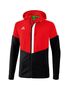 Erima Squad Training Jacket With Hood - red/black/white