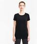 Puma Studio Lace Keyhole Ss Tee - puma black