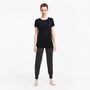 Puma Studio Lace Keyhole Ss Tee - puma black