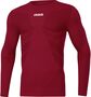 Jako Longsleeve Comfort 2.0 - weinrot