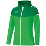 Jako Kapuzenjacke Champ 2.0 - soft green/sportgr�n