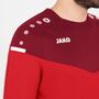 Jako Sweat Champ 2.0 - rot/weinrot