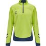Hummel Hmllead Half Zip - lime punch