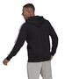 adidas Herren Essentials Fleece 3-Streifen Kapuzenjacke