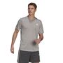 adidas Herren Primeblue Designed 2 Move Heathered Sport T-Shirt