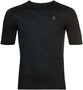 Odlo Bl Top Crew Neck S/S Active Wa - black