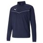 Puma teamRISE 1/4 Zip Top - blau