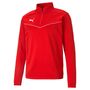 Puma teamRISE 1/4 Zip Top - rot