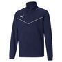 Puma teamRISE 1/4 Zip Top Jr - blau
