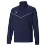 Puma teamRISE 1/4 Zip Top Jr - blau