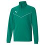 Puma teamRISE 1/4 Zip Top Jr - gr�n
