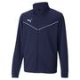 Puma teamRISE Training Poly Jacket Jr - blau
