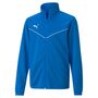 Puma teamRISE Training Poly Jacket Jr - blau