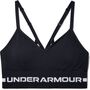 Under Armour Ua Seamless Low Long Bra - black