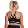 Under Armour Ua Seamless Low Long Bra - black