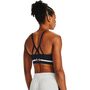 Under Armour Ua Seamless Low Long Bra - black