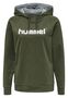 Hummel Hmlgo Cotton Logo Hoodie Woman - grape leaf