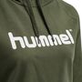 Hummel Hmlgo Cotton Logo Hoodie Woman - grape leaf
