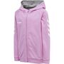 Hummel Hmlgo Kids Cotton Zip Hoodie - orchid