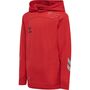 Hummel Hmllead Poly Hoodie Kids - true red