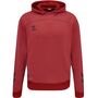 Hummel Hmllead Poly Hoodie Kids - true red