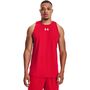 Under Armour Ua Baseline Cotton Tank - red