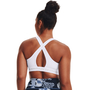 Under Armour Ua Crossback Mid Bra - 100 white