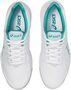 Asics Gel-Dedicate 6 Clay - white/techno cyan