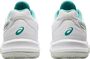 Asics Gel-Dedicate 6 Clay - white/techno cyan