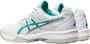 Asics Gel-Dedicate 6 Clay - white/techno cyan
