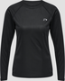 newline Women Core Running T-Shirt L/S - black