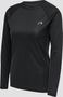 newline Women Core Running T-Shirt L/S - black
