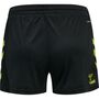 Hummel Hmlcore Xk Poly Shorts Woman - black/lime popsicle