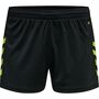 Hummel Hmlcore Xk Poly Shorts Woman - black/lime popsicle