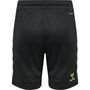Hummel Hmlcore Xk Poly Shorts Kids - black/lime popsicle