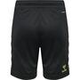 Hummel Hmlcore Xk Poly Shorts Kids - black/lime popsicle