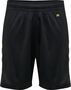 Hummel Hmlcore Xk Poly Shorts Kids - black/lime popsicle
