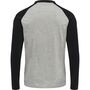 Hummel Hmllegacy Blocked T-Shirt L/S - grey melange