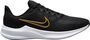 Nike Herren Laufschuhe Nike Downshifter 11   black/metallic gold