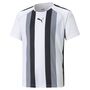 Puma teamLIGA Striped Jersey Jr - weiss