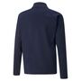Puma teamLIGA 1/4 Zip Top Jr - blau
