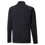 Puma teamLIGA 1/4 Zip Top Jr - schwarz