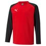 Puma teamLIGA Training Sweat Jr - rot