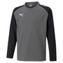 Puma teamLIGA Training Sweat Jr - grau
