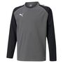 Puma teamLIGA Training Sweat Jr - grau