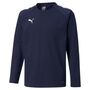 Puma teamLIGA Training Sweat Jr - blau