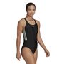 adidas Damen Mid 3-Streifen Badeanzug