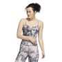 adidas Damen Yoga Light-Support Long Line Graphic Sport-BH