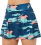 Asics Women Match Graphic Skort - light indigo