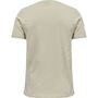 Hummel Hmllegacy Chevron T-Shirt - pumice stone